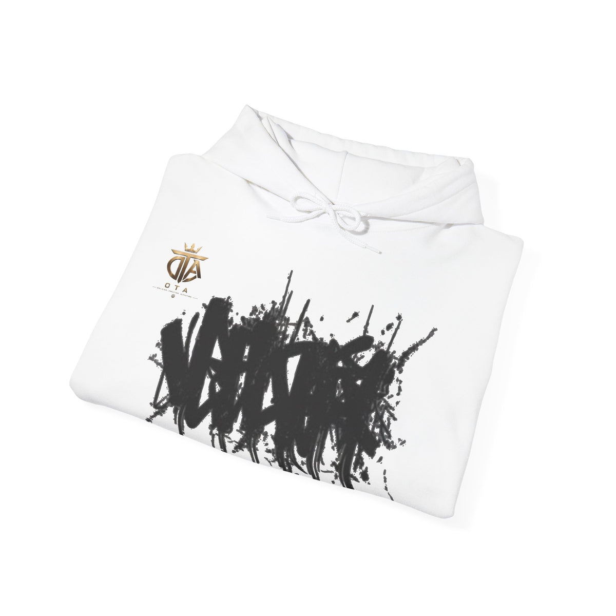 Graffiti Streetwear Hoodie – 'Originals Skt' Drip Spray Paint Design