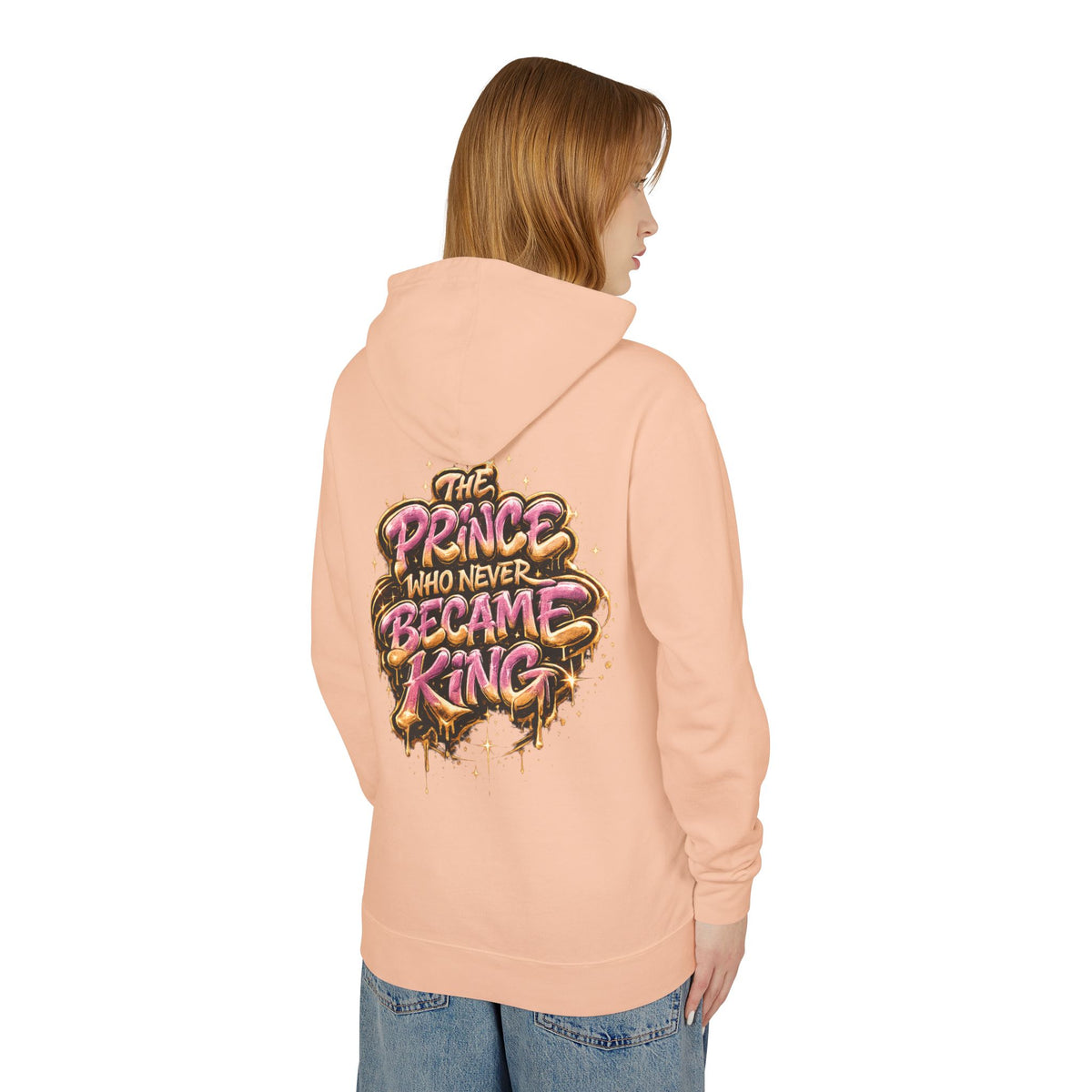 Prince Who Never Became King Hoodie — Graphic Crown Portrait Streetwear