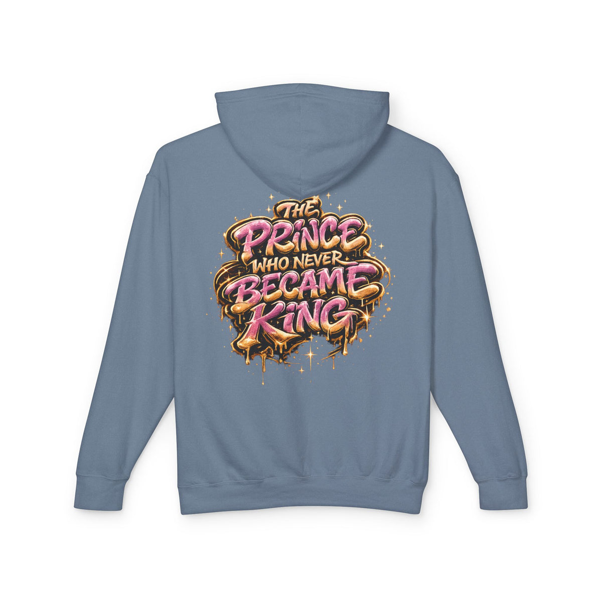 Prince Who Never Became King Hoodie — Graphic Crown Portrait Streetwear
