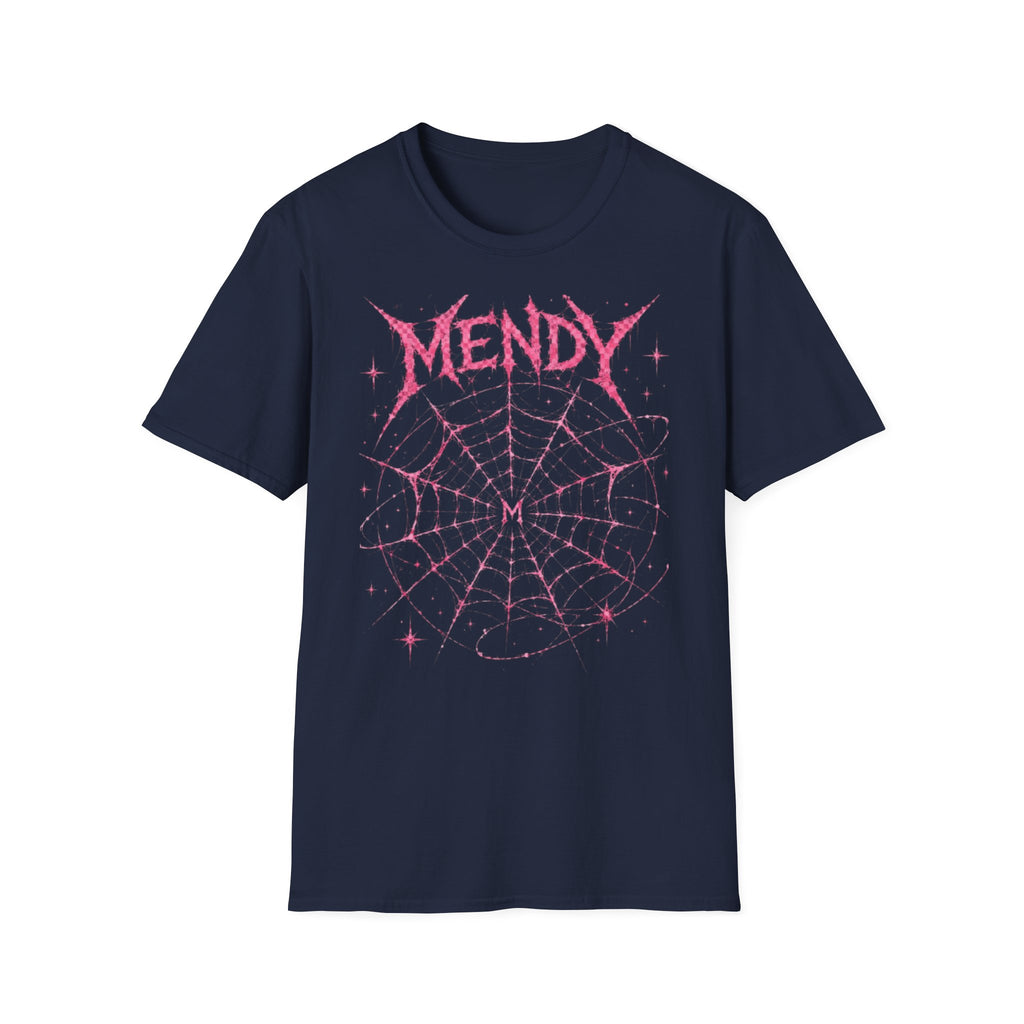 Spider Web T‑Shirt — 'spöckle?' Gothic Halloween Graphic Tee