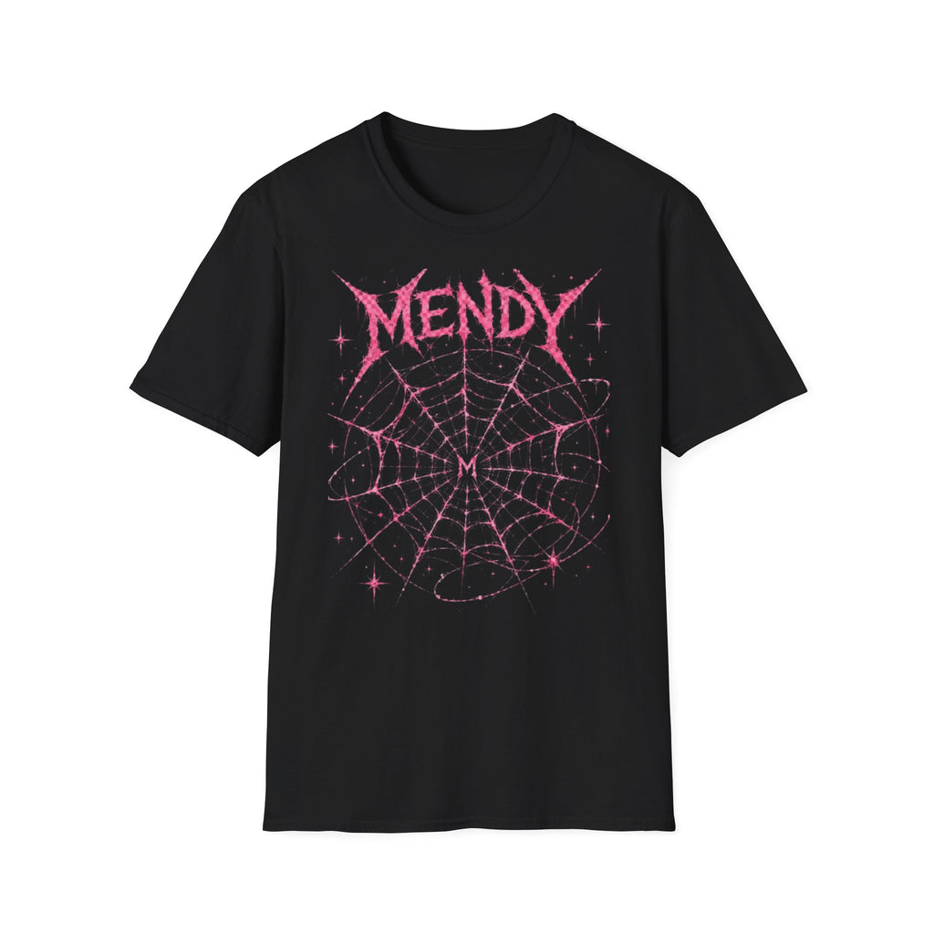 Spider Web T‑Shirt — 'spöckle?' Gothic Halloween Graphic Tee