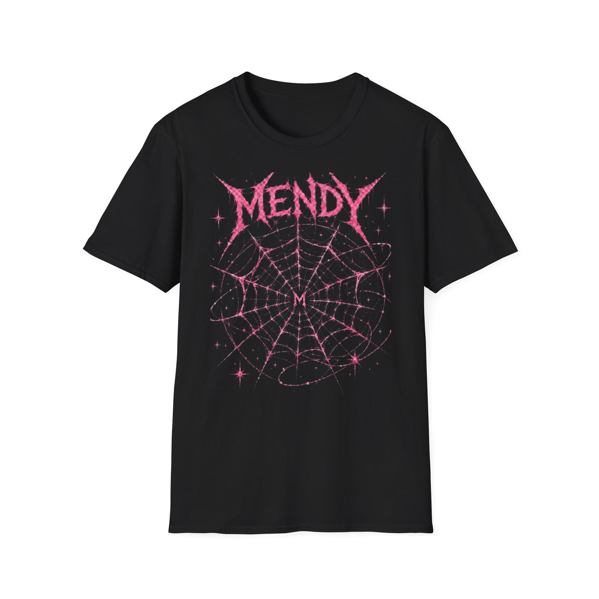 Spider Web T‑Shirt — 'spöckle?' Gothic Halloween Graphic Tee