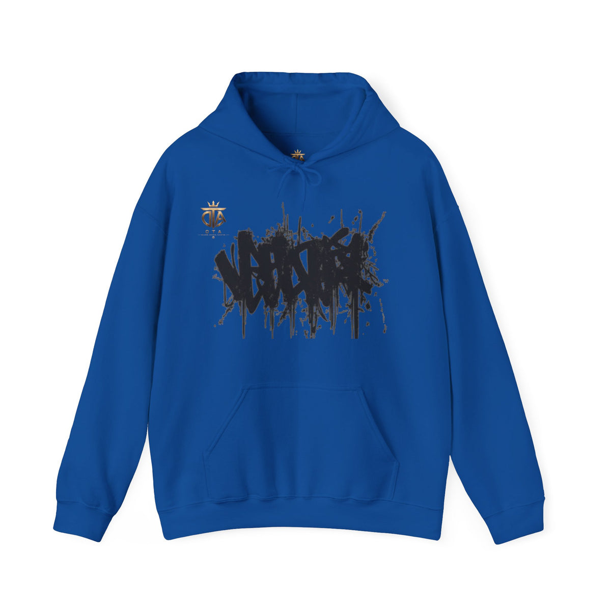 Graffiti Streetwear Hoodie – 'Originals Skt' Drip Spray Paint Design