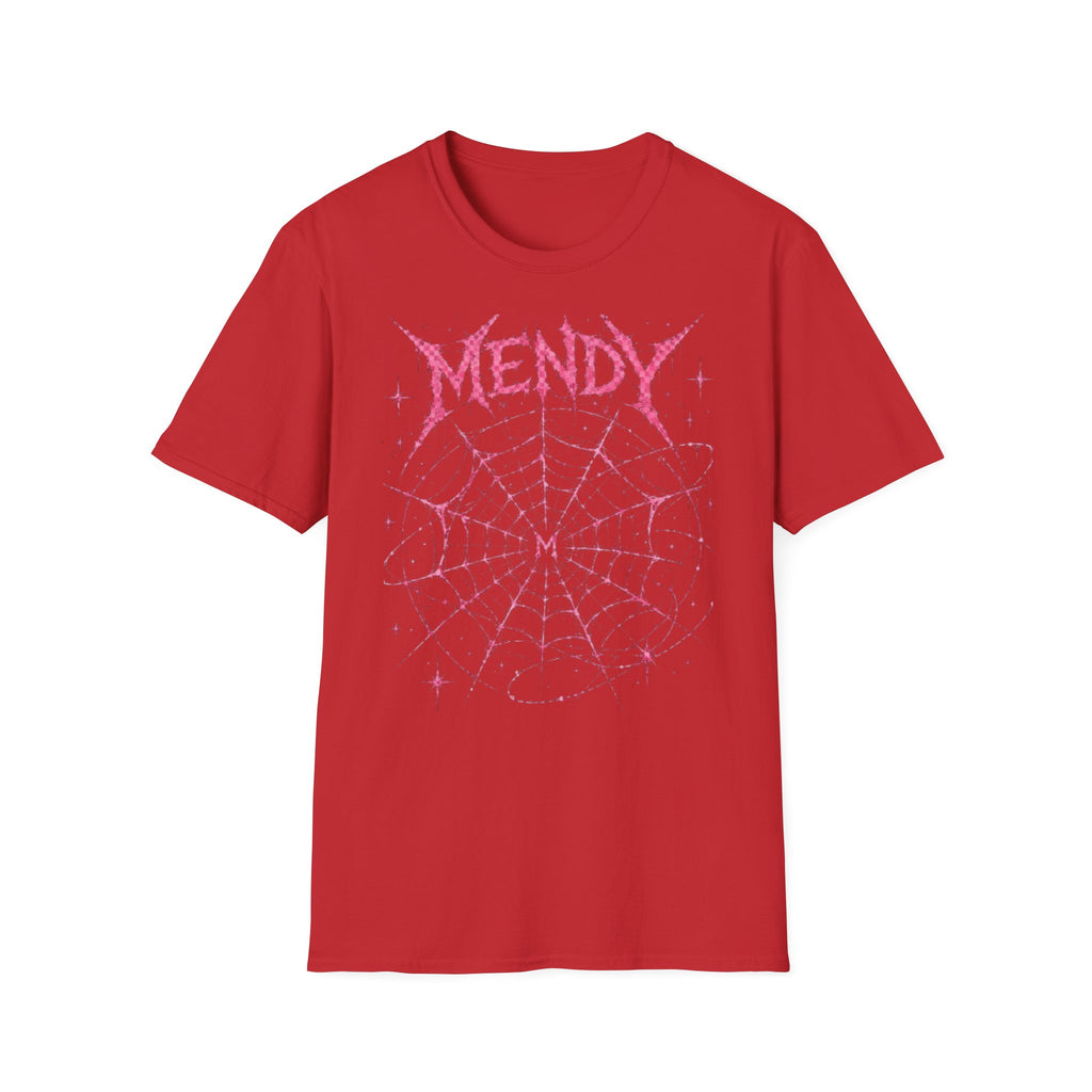 Spider Web T‑Shirt — 'spöckle?' Gothic Halloween Graphic Tee