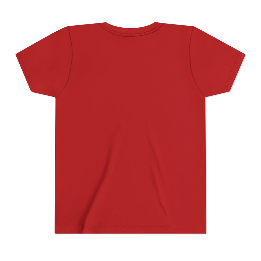 Youth Tee – Cozy Nature Graphic "Adventure Begins" Shirt for Girls
