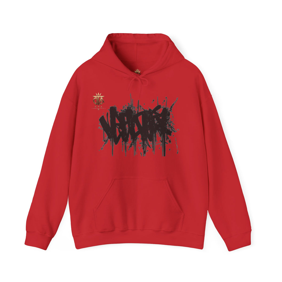 Graffiti Streetwear Hoodie – 'Originals Skt' Drip Spray Paint Design