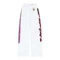 Kids Lounge Pants — White Street Graffiti Print AOP