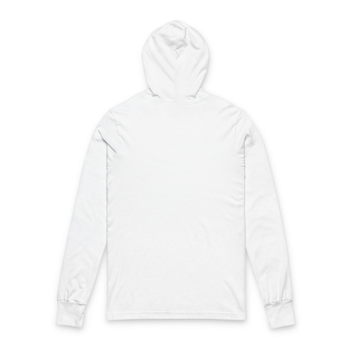 Wholeness Hustle Long Sleeve Hoodie Tee — "Less Coffee, More Hustle" Print
