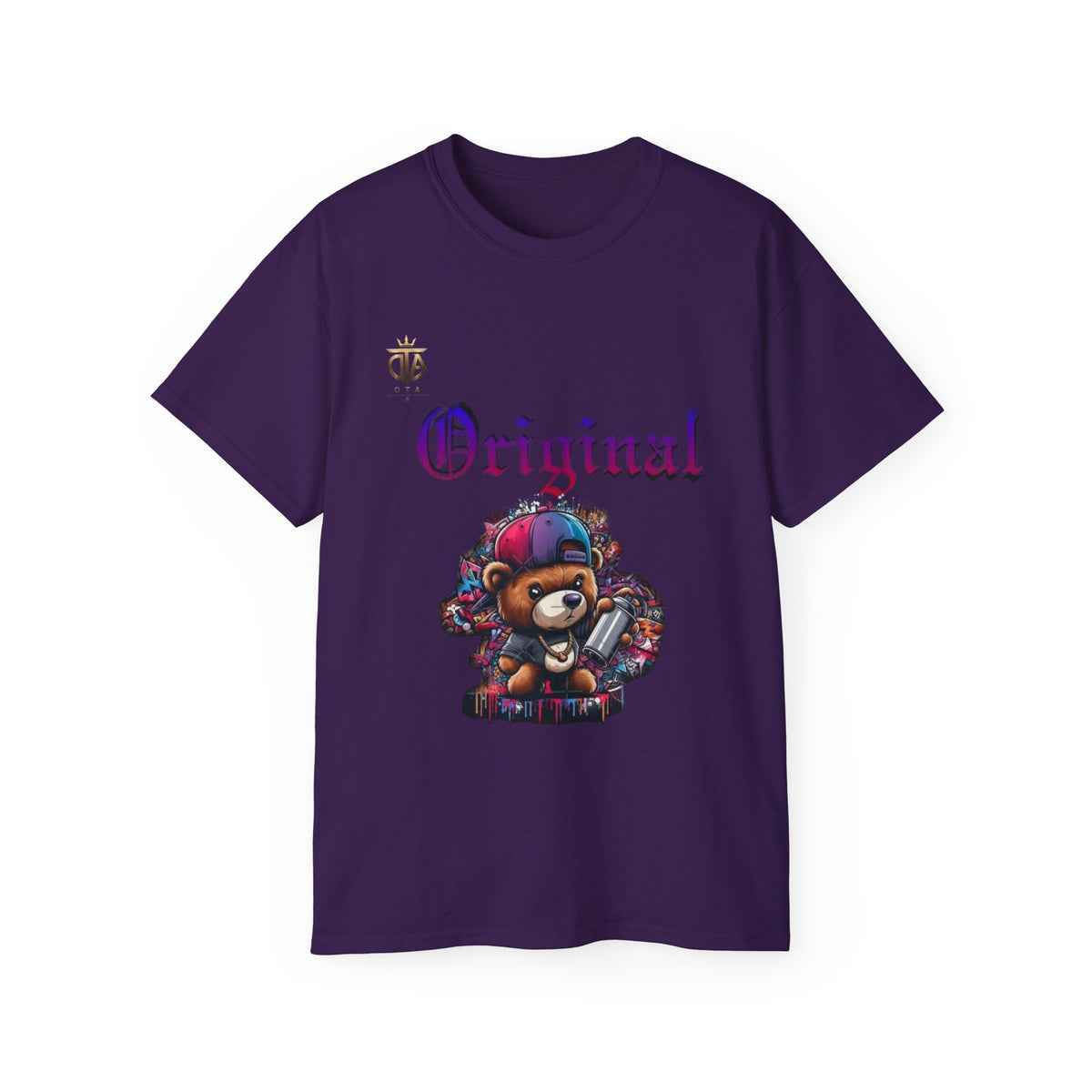 Original Teddy Bear Graphic Tee — Retro Streetwear Cotton T-Shirt