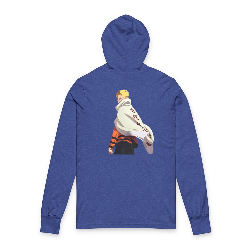 Naruto Graphic Hooded Long Sleeve Tee — Anime Ninja Art Shirt