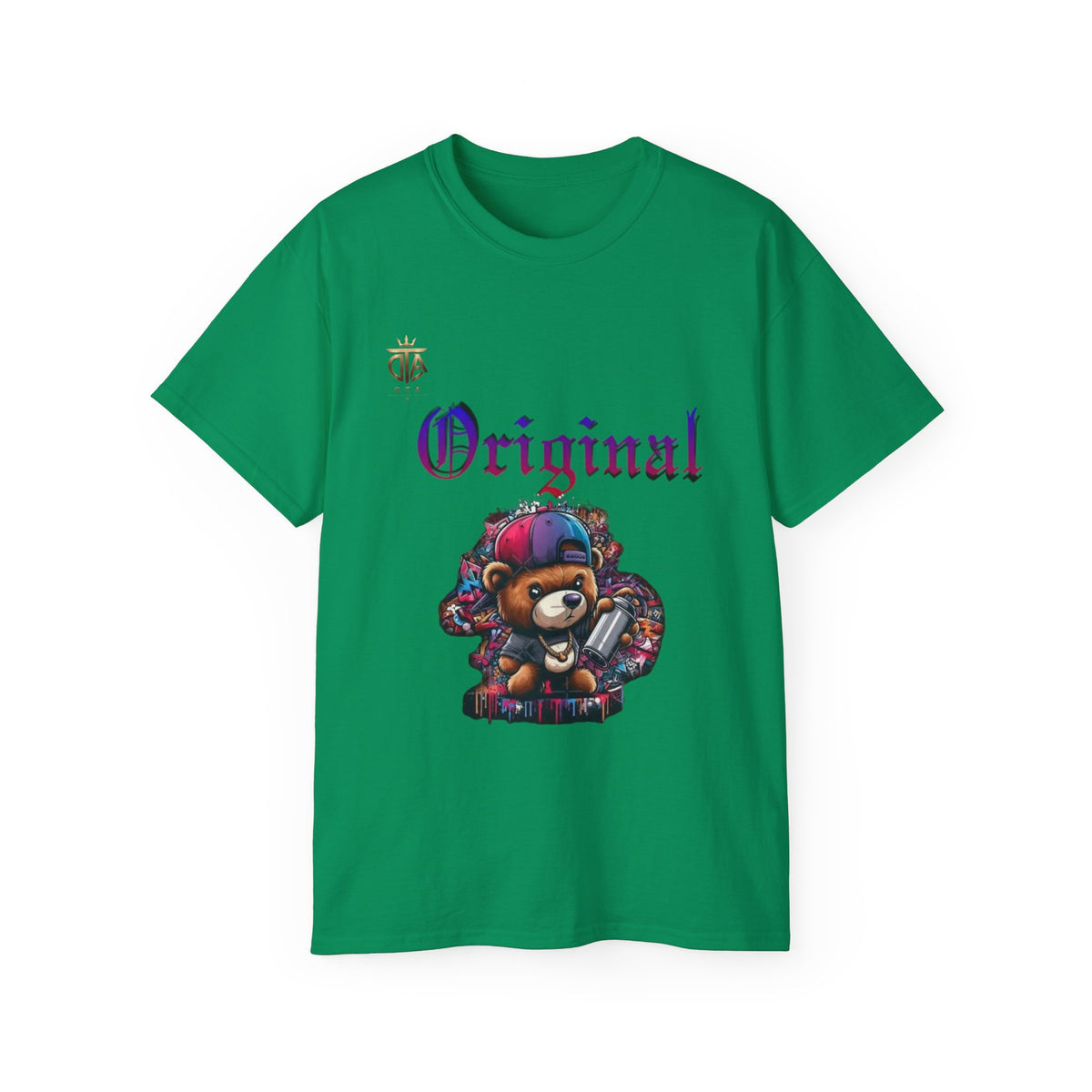 Original Teddy Bear Graphic Tee — Retro Streetwear Cotton T-Shirt
