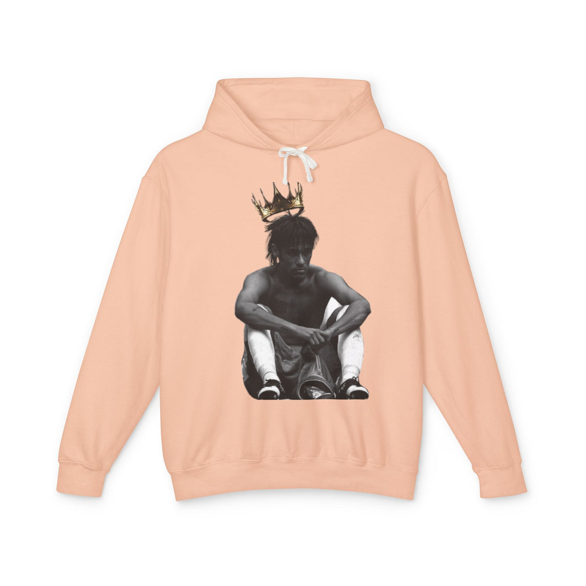 Prince Who Never Became King Hoodie — Graphic Crown Portrait Streetwear