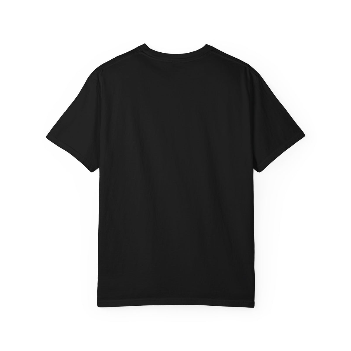 M8 Galaxy Graphic T-Shirt — Metallic Script Starfield Design