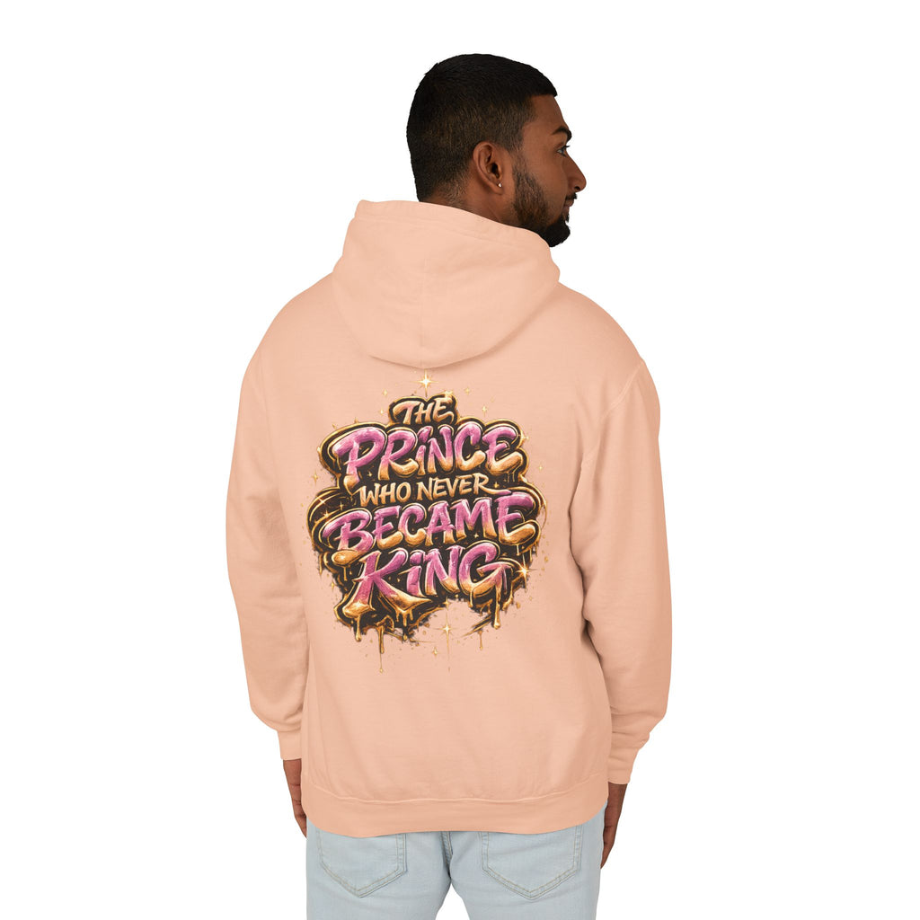 Prince Who Never Became King Hoodie — Graphic Crown Portrait Streetwear