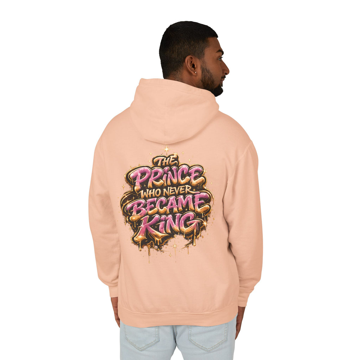 Prince Who Never Became King Hoodie — Graphic Crown Portrait Streetwear