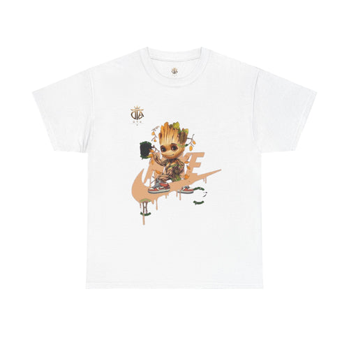Baby Groot Skate Nike-Inspired Tee