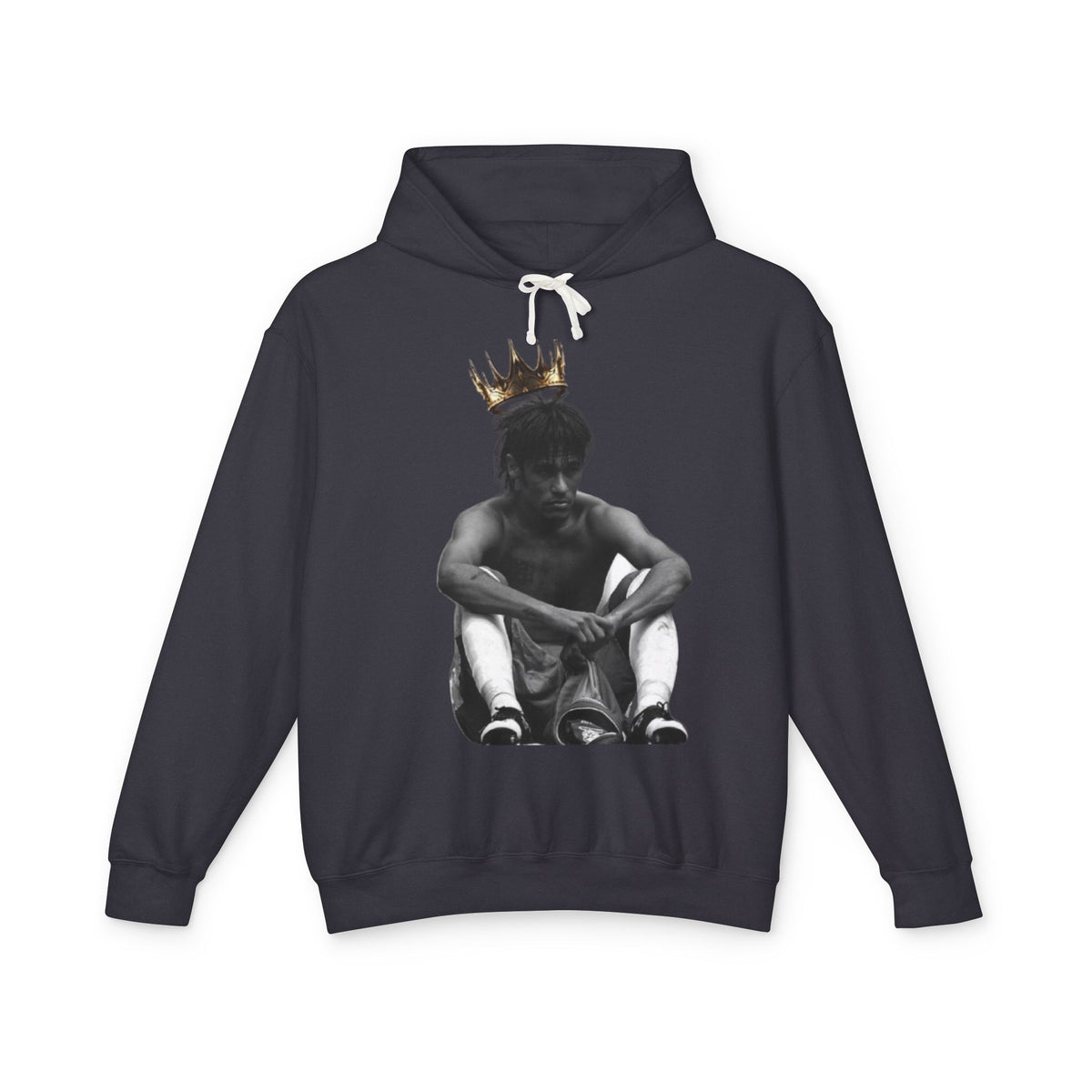 Prince Who Never Became King Hoodie — Graphic Crown Portrait Streetwear