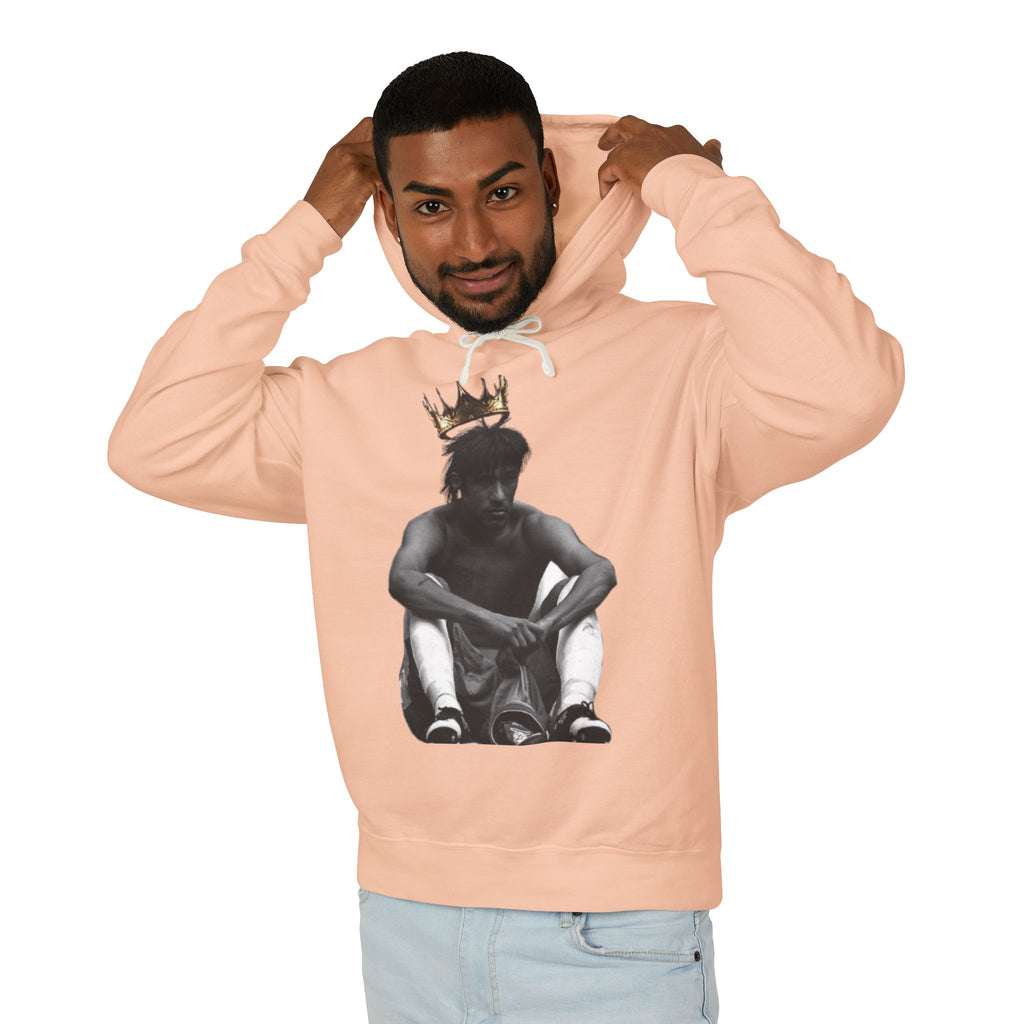 Prince Who Never Became King Hoodie — Graphic Crown Portrait Streetwear