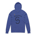 Wholeness Hustle Long Sleeve Hoodie Tee — "Less Coffee, More Hustle" Print