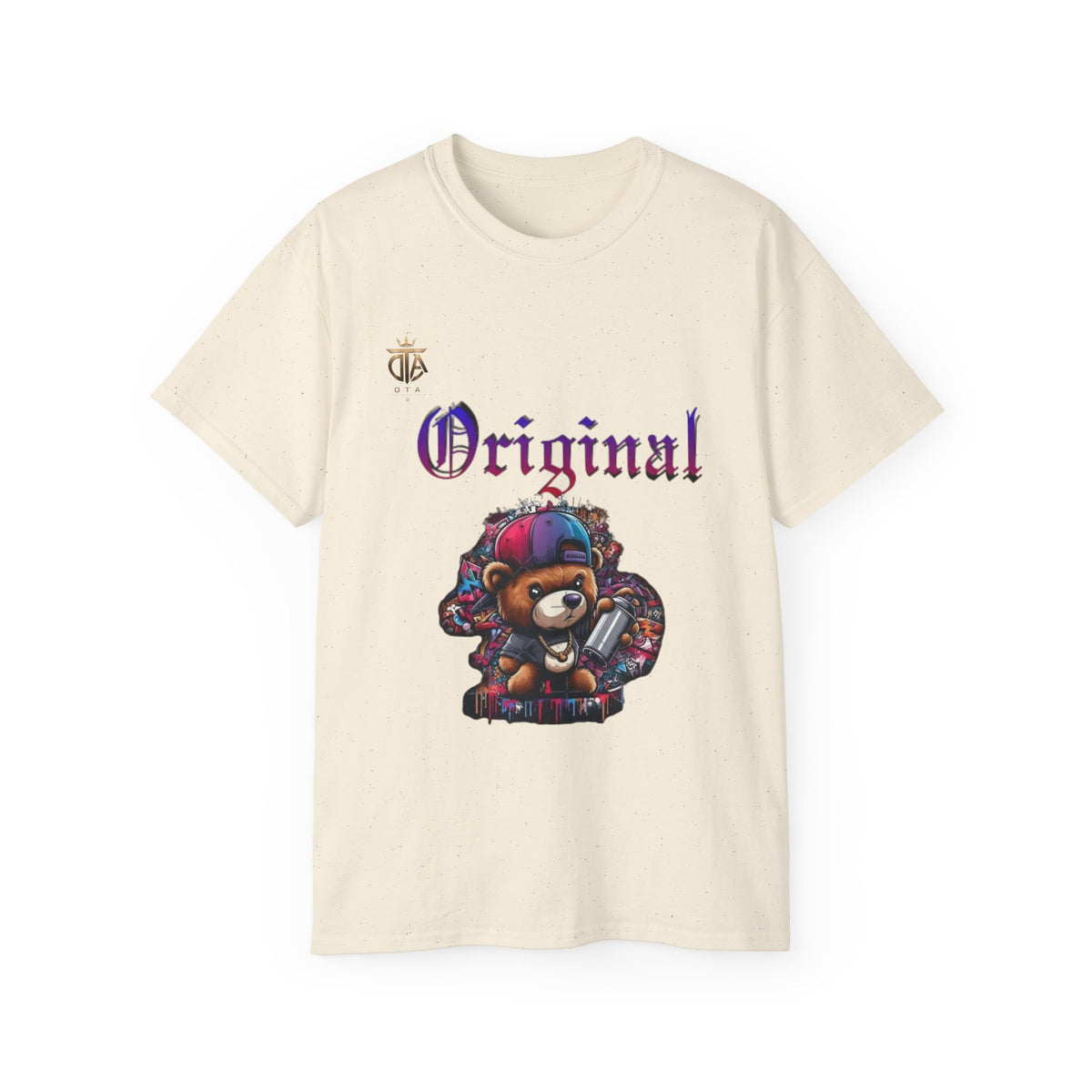 Original Teddy Bear Graphic Tee — Retro Streetwear Cotton T-Shirt