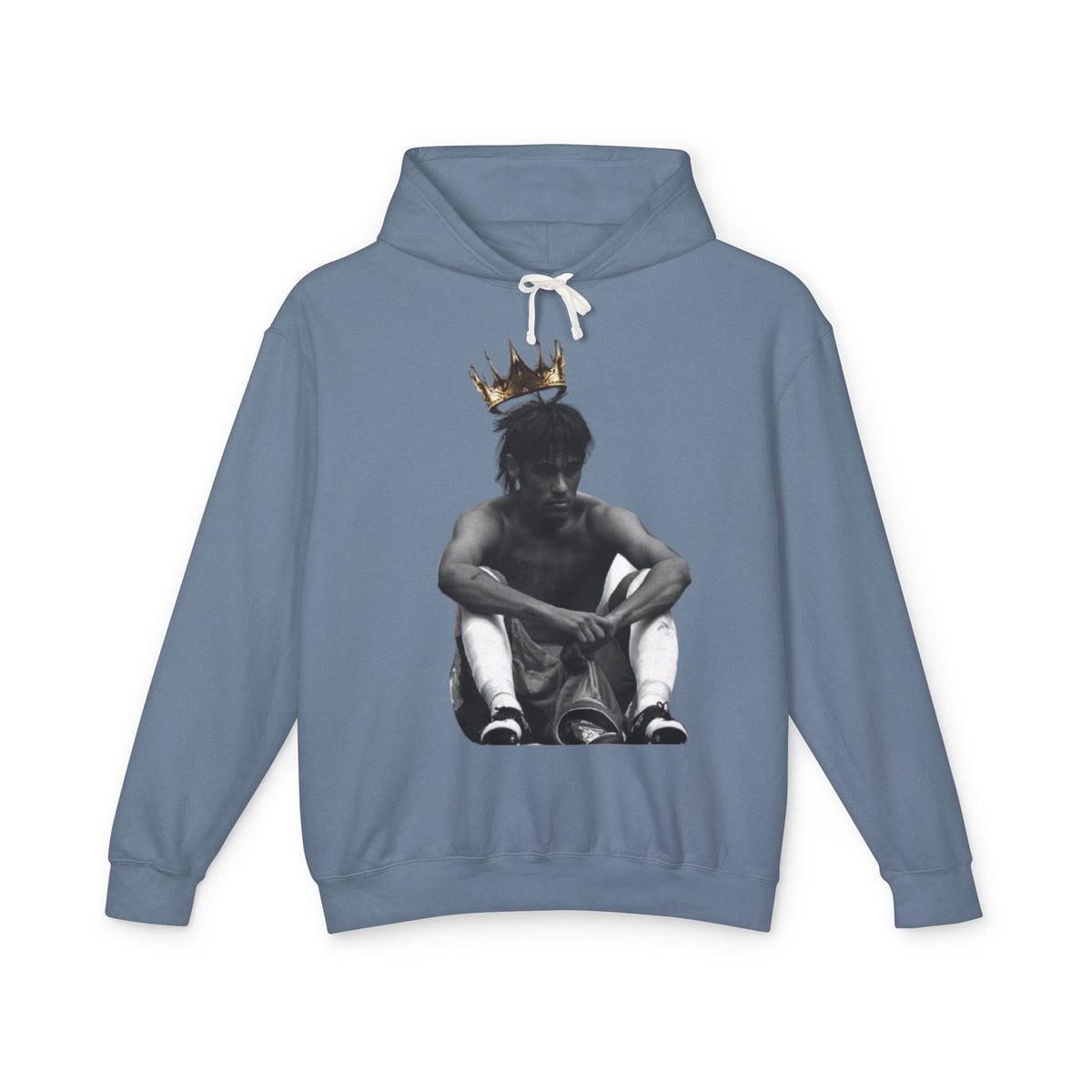 Prince Who Never Became King Hoodie — Graphic Crown Portrait Streetwear