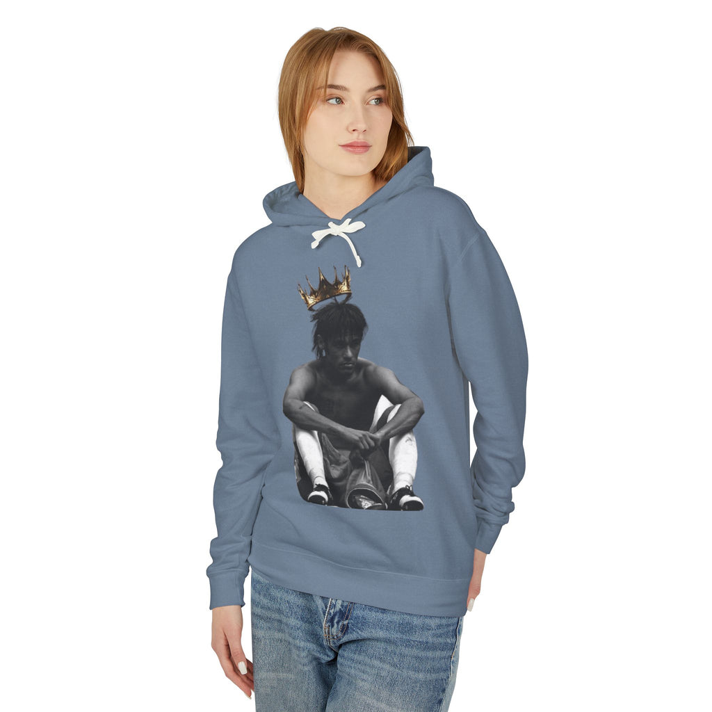 Prince Who Never Became King Hoodie — Graphic Crown Portrait Streetwear
