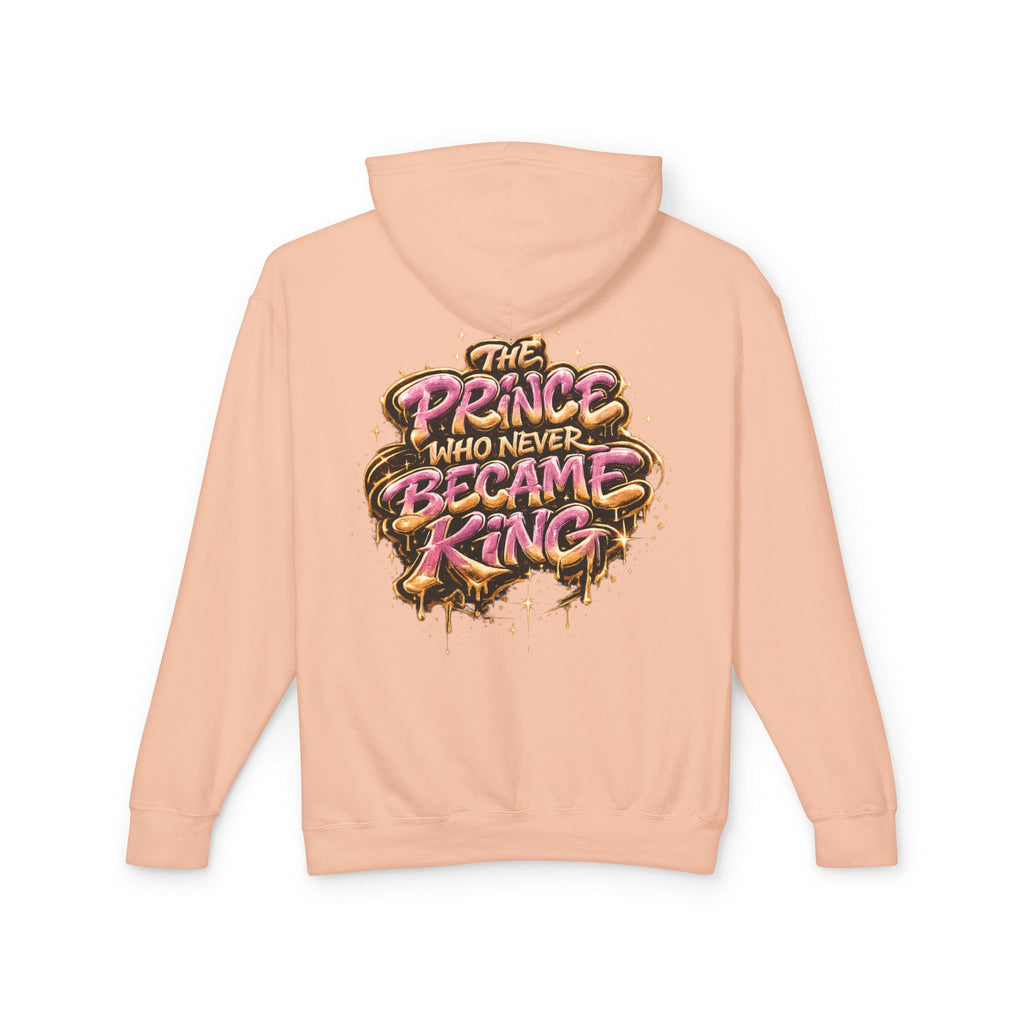 Prince Who Never Became King Hoodie — Graphic Crown Portrait Streetwear