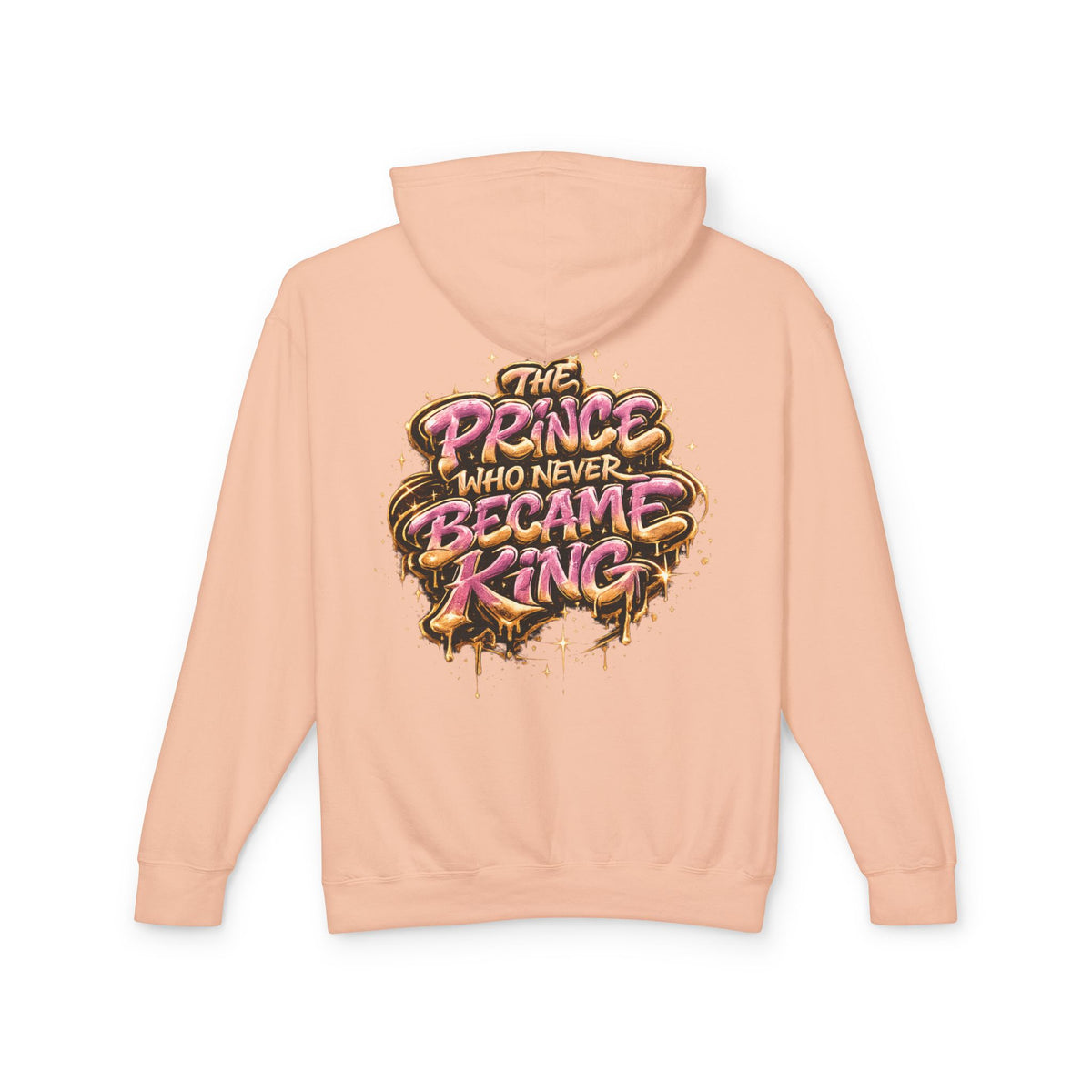 Prince Who Never Became King Hoodie — Graphic Crown Portrait Streetwear
