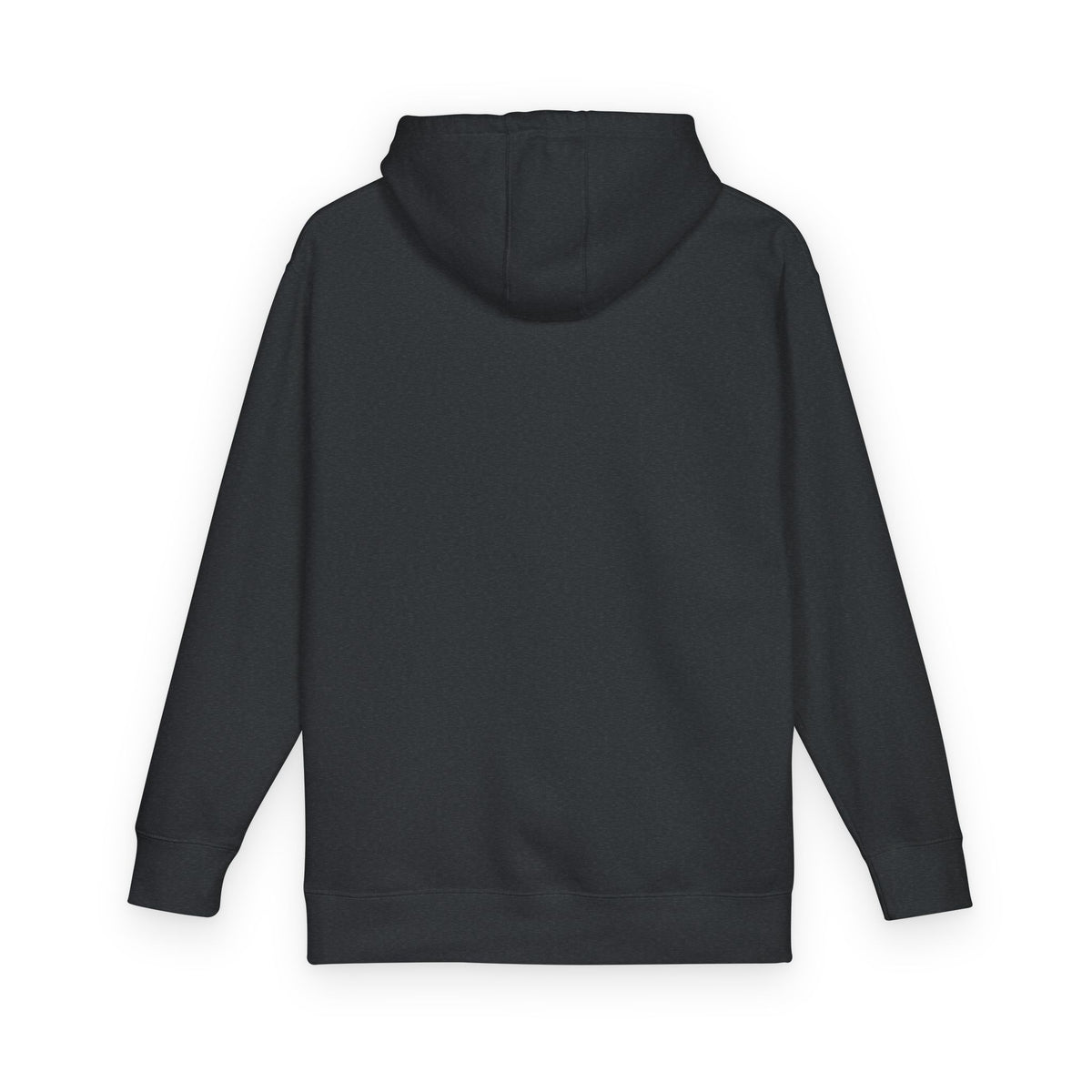 Star Crown Crest Hoodie — Small Chest Graphic, Regal Floral Emblem