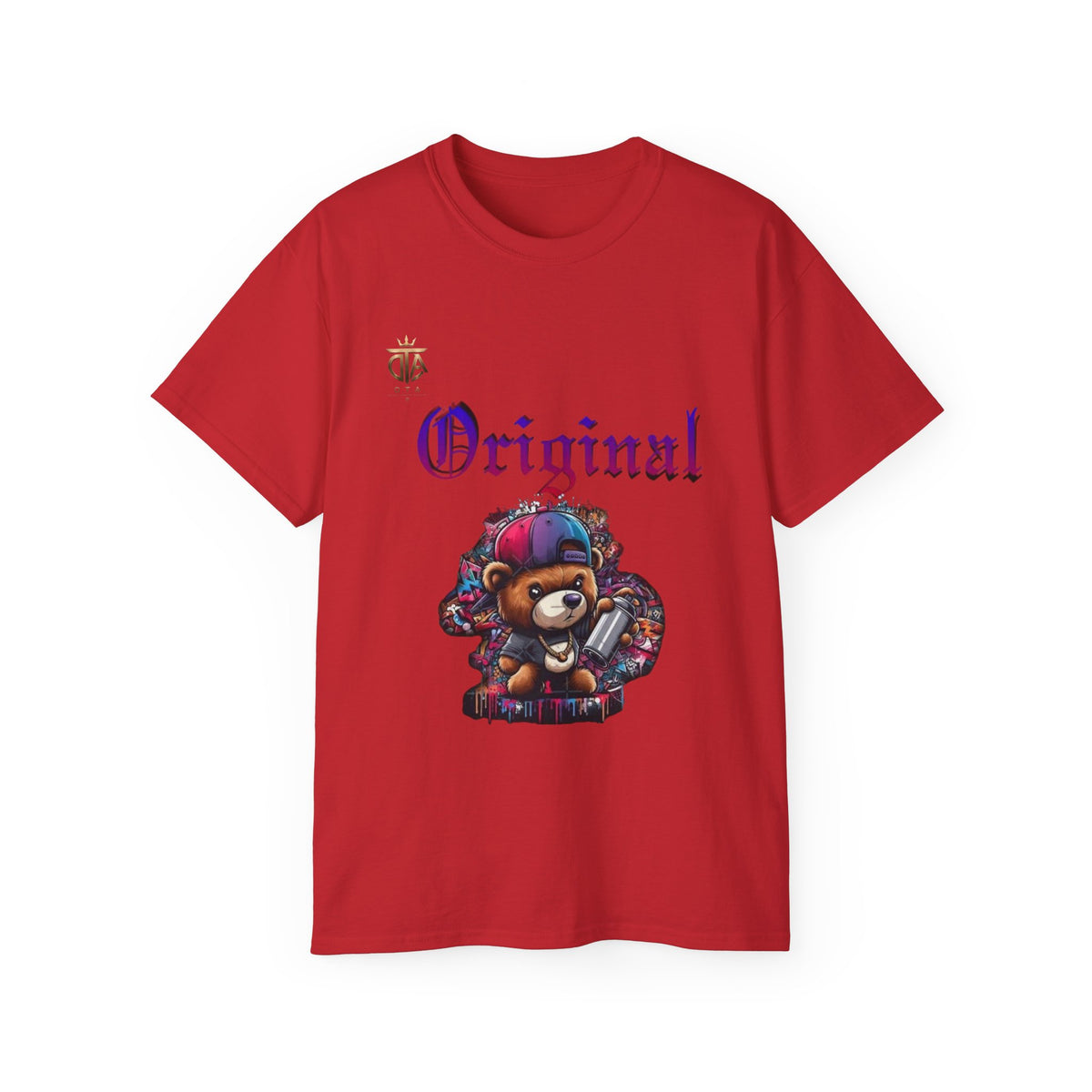 Original Teddy Bear Graphic Tee — Retro Streetwear Cotton T-Shirt