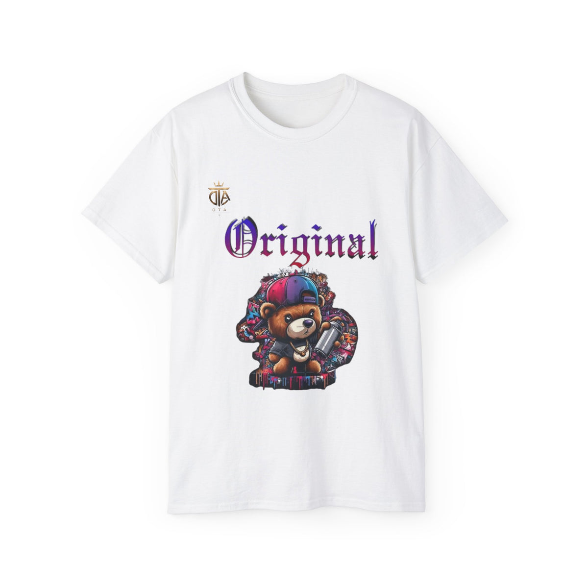 Original Teddy Bear Graphic Tee — Retro Streetwear Cotton T-Shirt