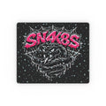 Snake Graphic Mouse Pad — ‘SN4K8S’ Retro Punk Gaming Desk Mat