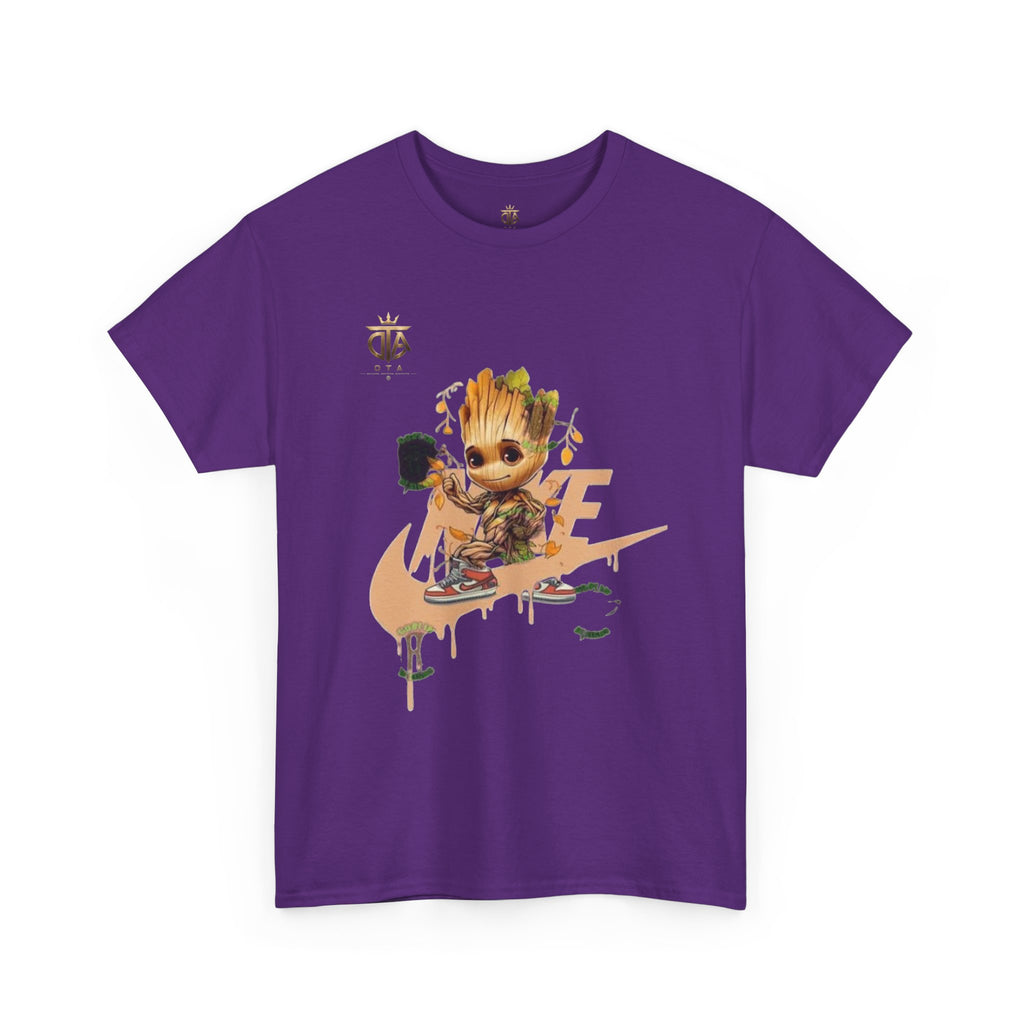 Baby Groot Skate Nike-Inspired Tee