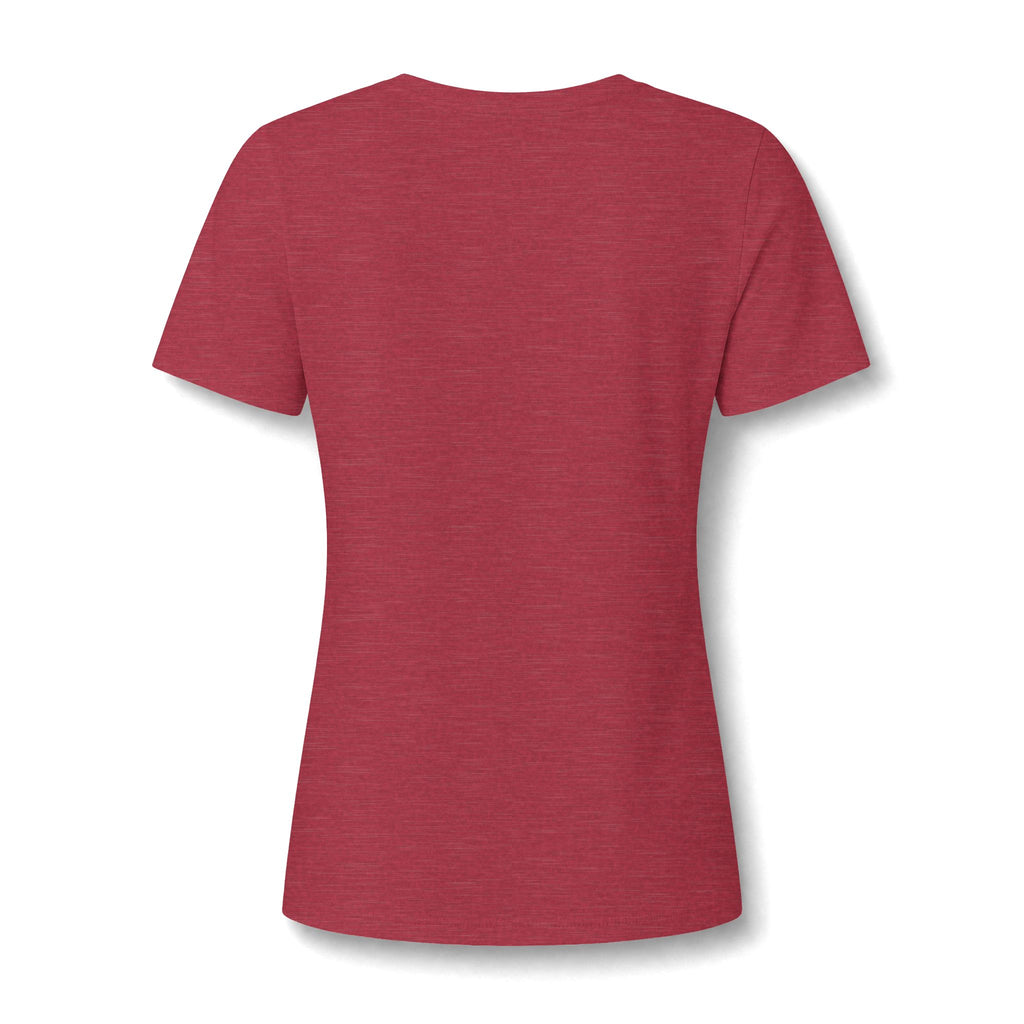 Relaxed V-Neck Tee — 'Leave the Map, Find Yourself' Cozy Adventure Shirt