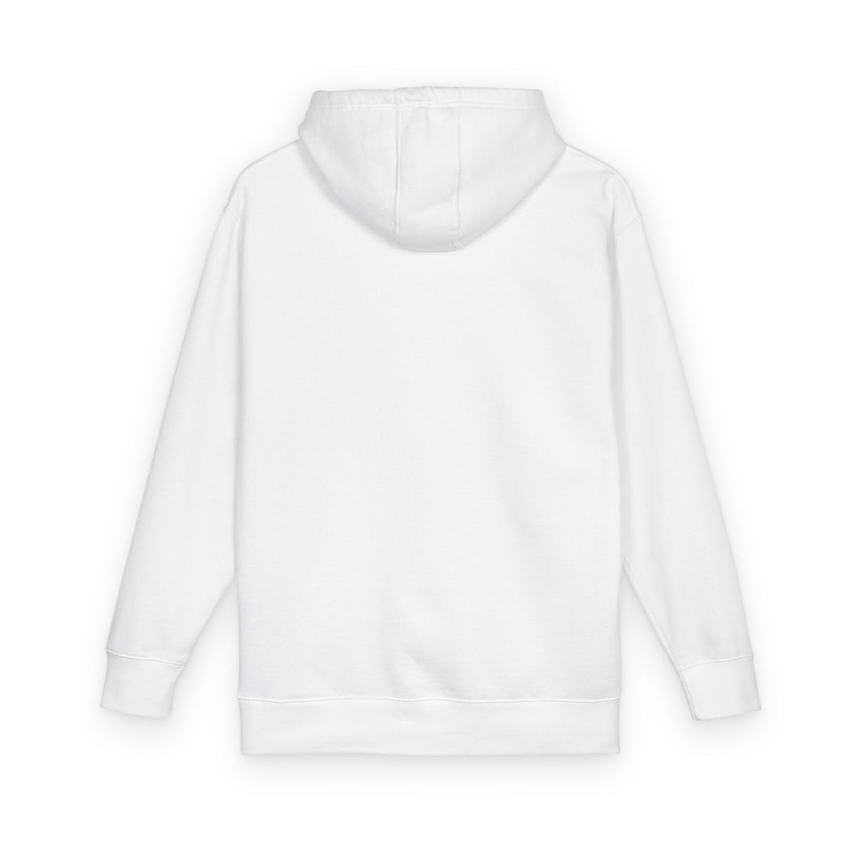 Star Crown Crest Hoodie — Small Chest Graphic, Regal Floral Emblem