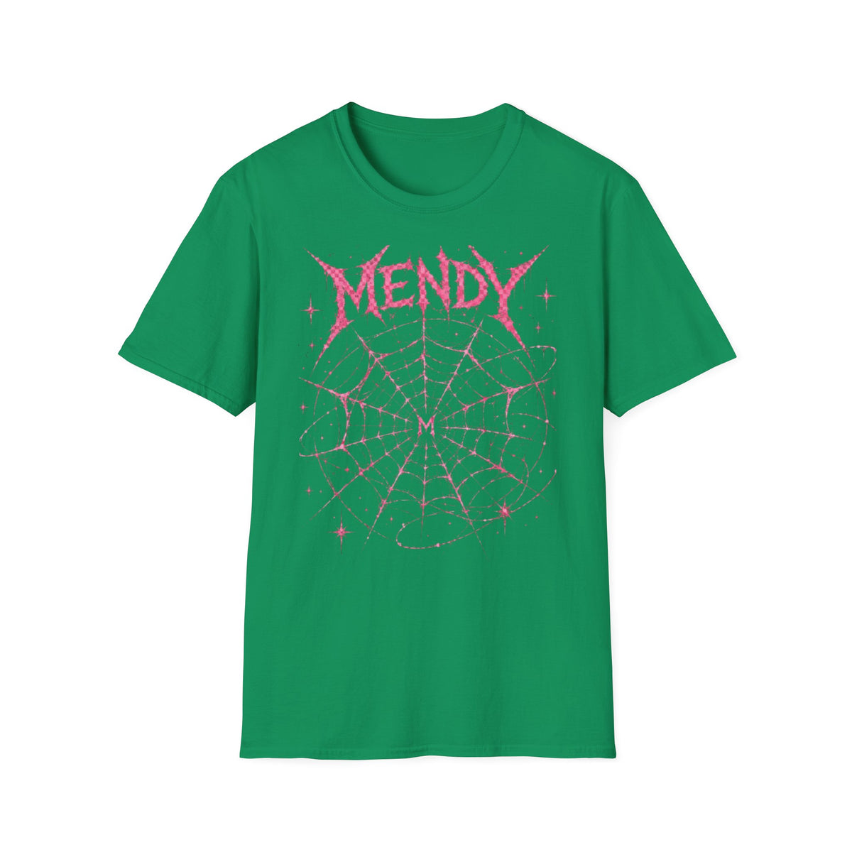 Spider Web T‑Shirt — 'spöckle?' Gothic Halloween Graphic Tee