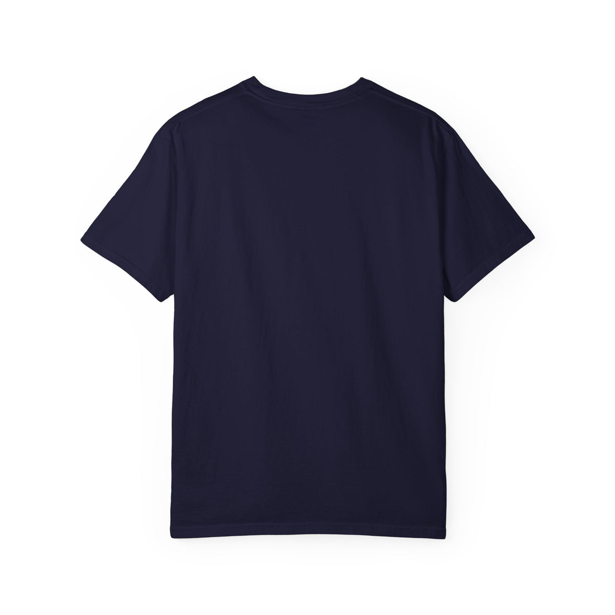 M8 Galaxy Graphic T-Shirt — Metallic Script Starfield Design