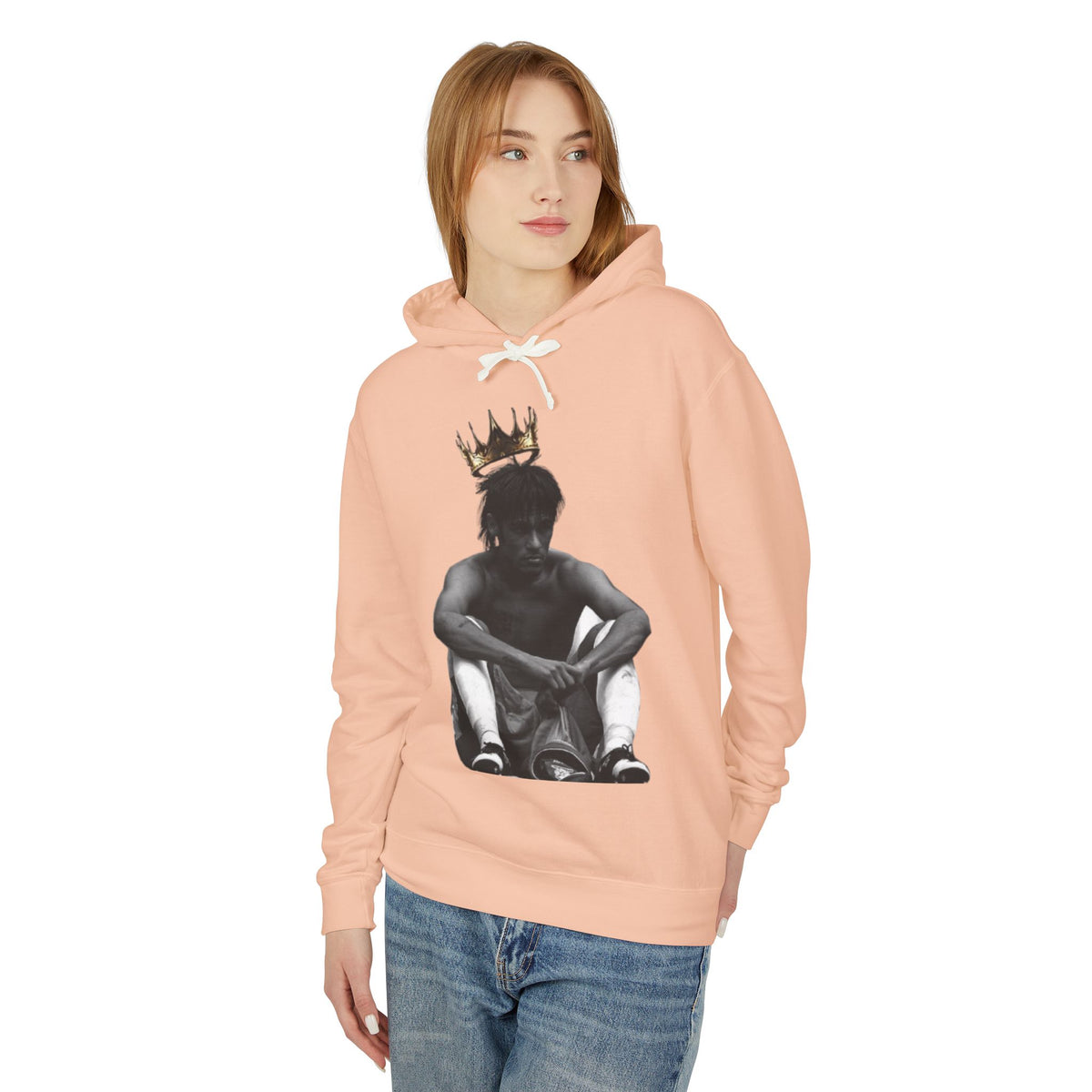 Prince Who Never Became King Hoodie — Graphic Crown Portrait Streetwear