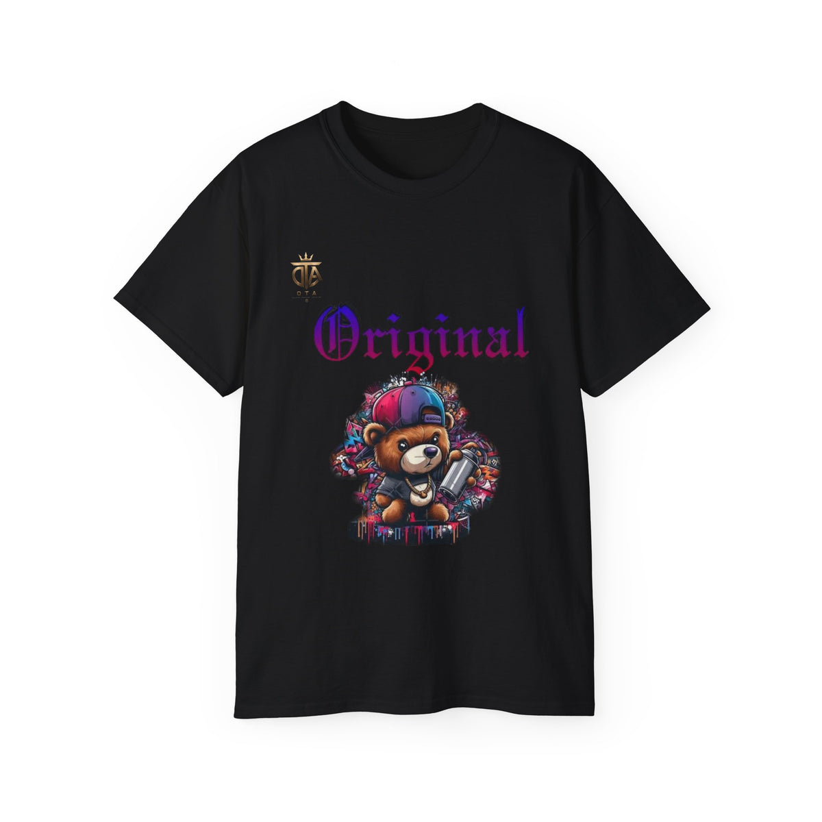 Original Teddy Bear Graphic Tee — Retro Streetwear Cotton T-Shirt